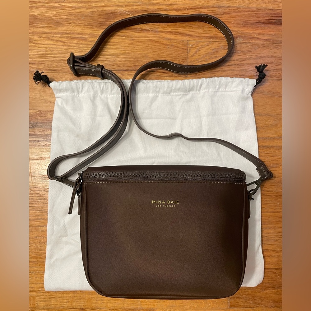 Mina Baie Nylon Fanny - Espresso